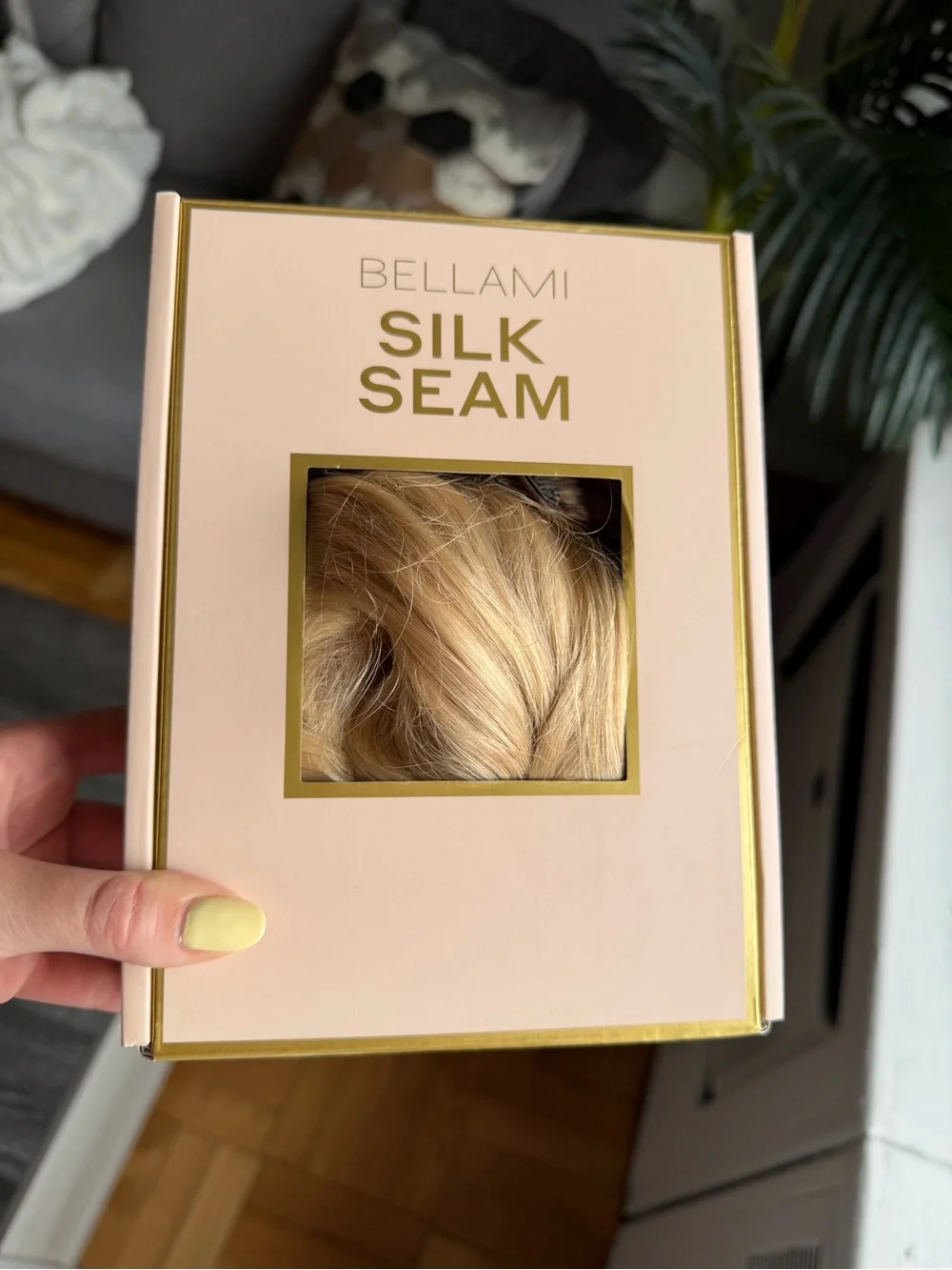 BELLAMI Silk Seam Golden Hour Blonde Balayage Hair Extensions 22inch 240g
